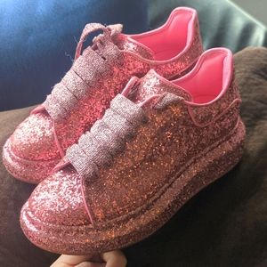 Alexander McQueen sparkle shoes